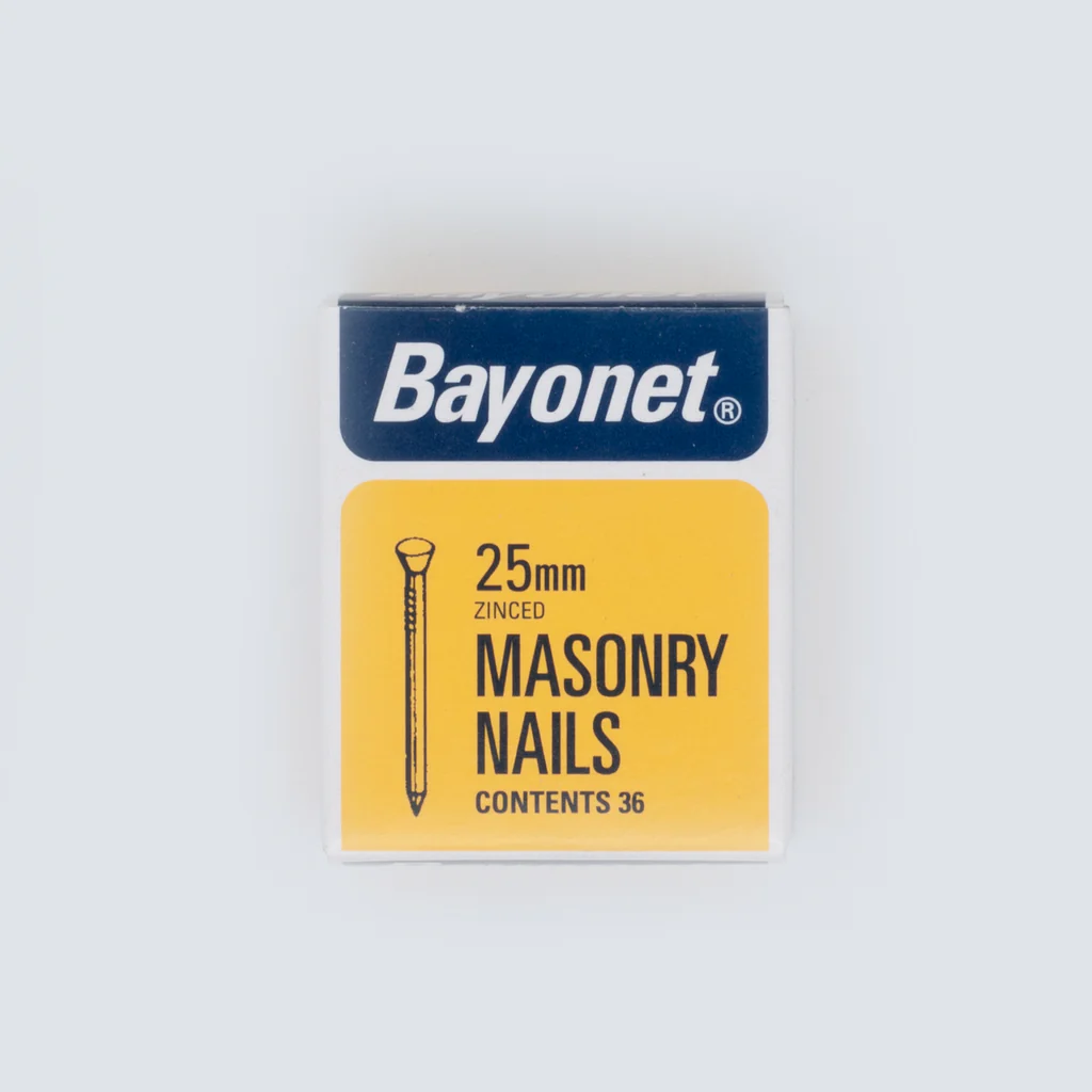 Bayonet 12204 Masonry Nail/25mm